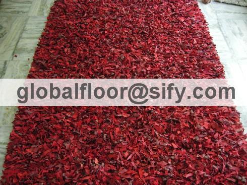  ALBUM 1 of  leather shaggy rugs