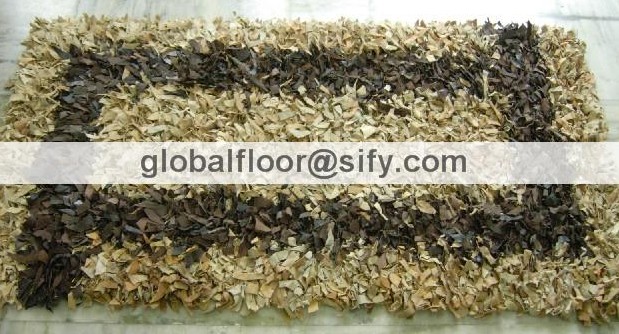  ALBUM 2 of leather shaggy rugs